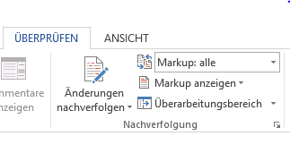 Die Funktion in Word 2013 aktivieren
