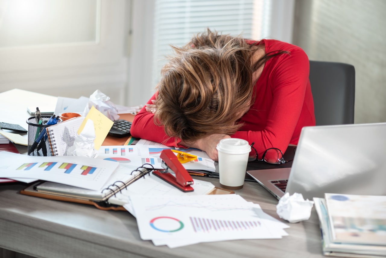 Burnout bei Sekretärinnen ist ein wachsendes Problem