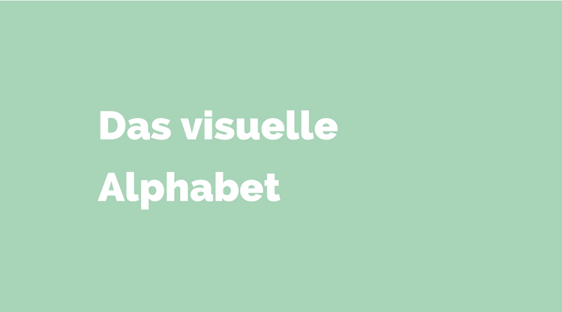 das visuelle alphabet