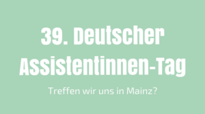 39. deutscher assistentinnen-tag